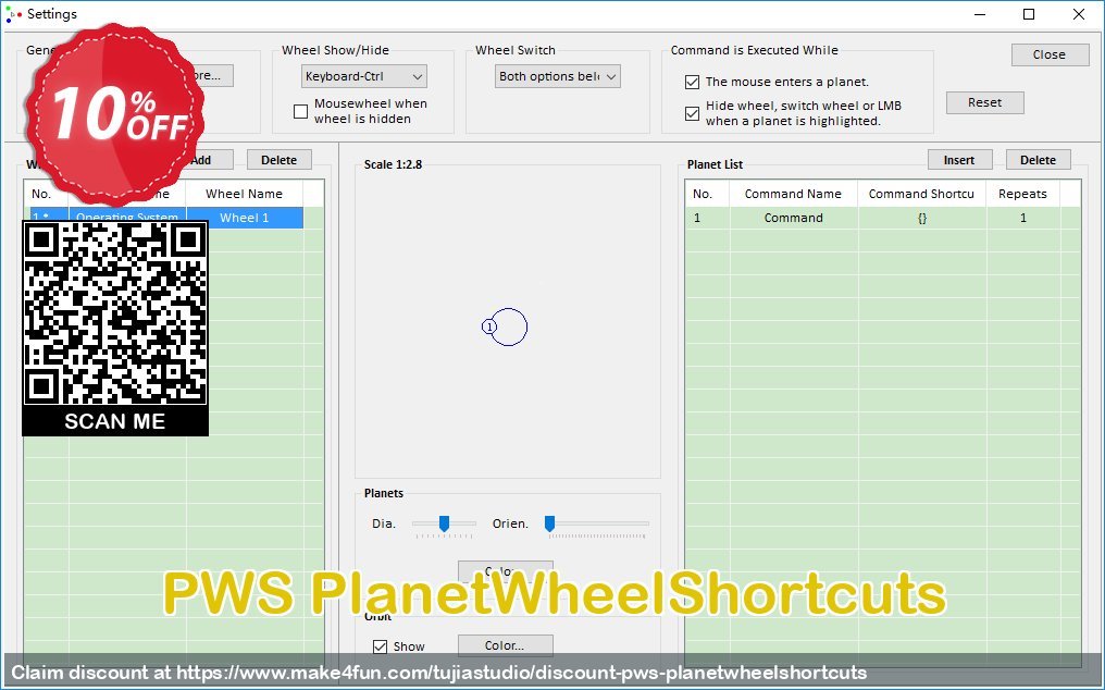 Pws planetwheelshortcuts coupon codes for Mom's Special Day with 15% OFF, May 2024 - Make4fun