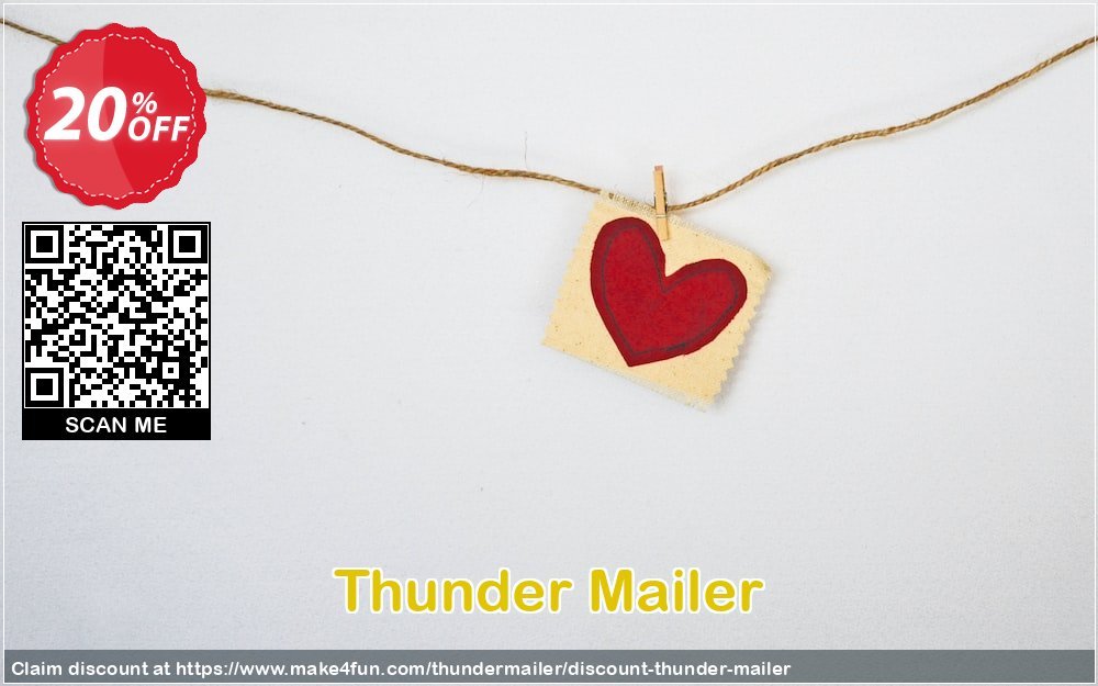 Thundermailer Coupon discount, offer to 2024 Star Wars Fan Day