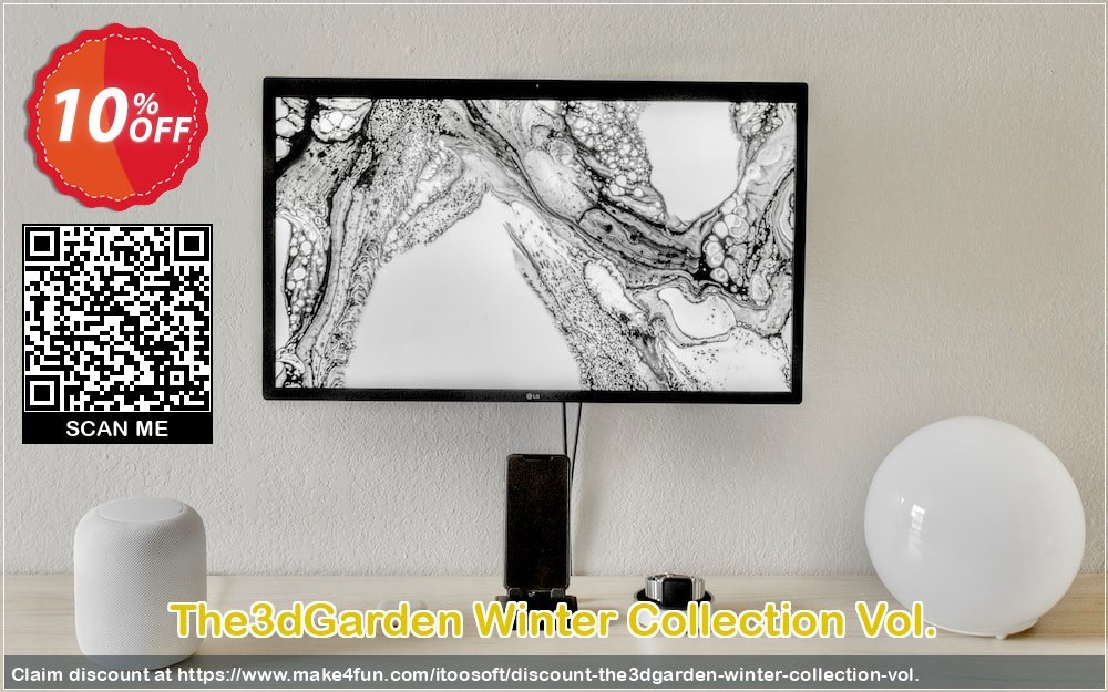 The3dgarden winter collection vol. coupon codes for Mom's Day with 15% OFF, May 2024 - Make4fun