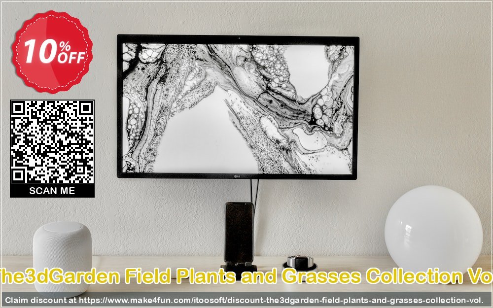 The3dgarden Field Plants And Grasses Collection Vol. coupon codes for Bike Commute Day with 15% OFF, May 2025 - Make4fun