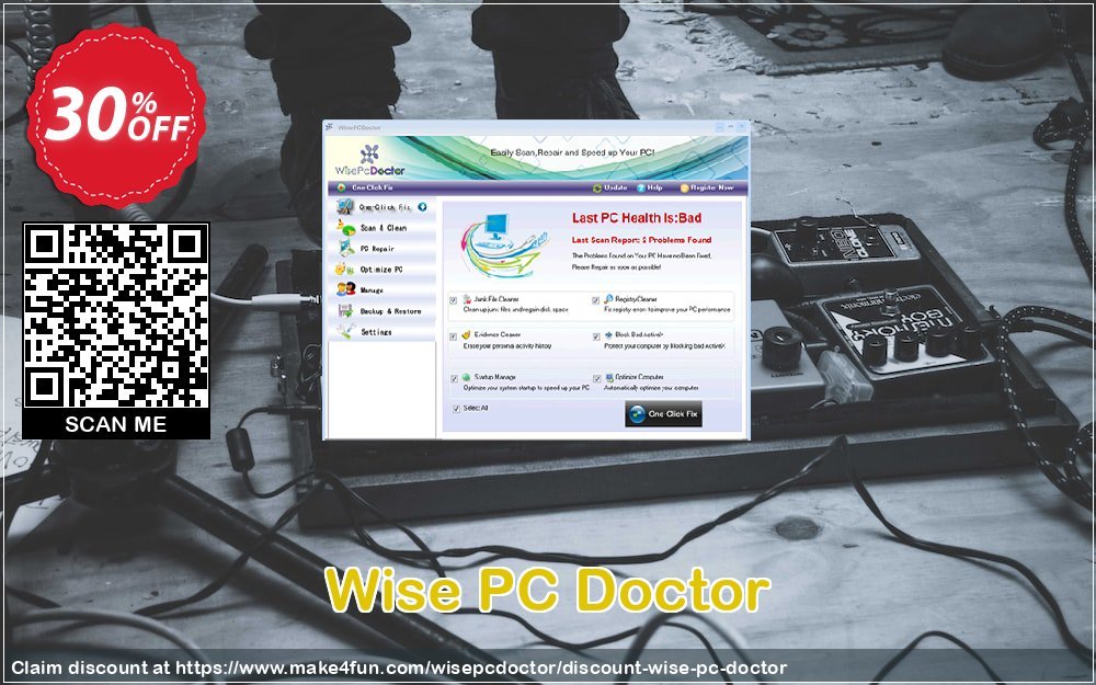 Wise pc doctor coupon codes for May Celebrations with 65% OFF, May 2024 - Make4fun