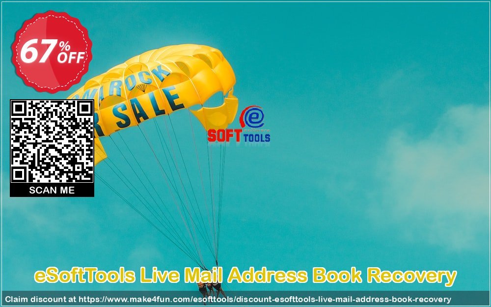 Esofttools Live Mail Address Book Recovery coupon codes for May Celebrations with 70% OFF, May 2025 - Make4fun