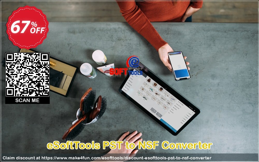 Esofttools Pst To Nsf Converter coupon codes for Bike Commute Day with 35% OFF, May 2025 - Make4fun