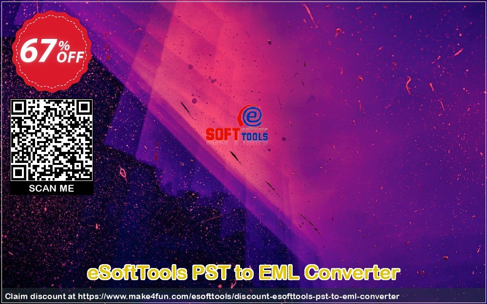 Esofttools Pst To Eml Converter coupon codes for Bike Commute Day with 35% OFF, May 2025 - Make4fun