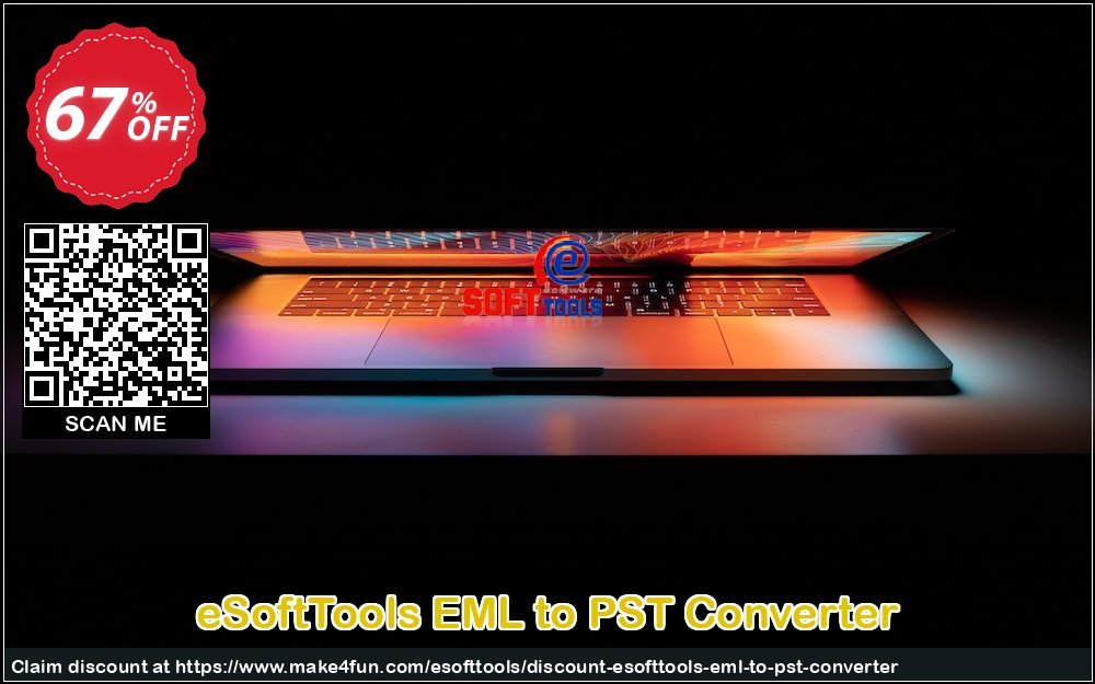 Esofttools Eml To Pst Converter coupon codes for Bike Commute Day with 35% OFF, May 2025 - Make4fun
