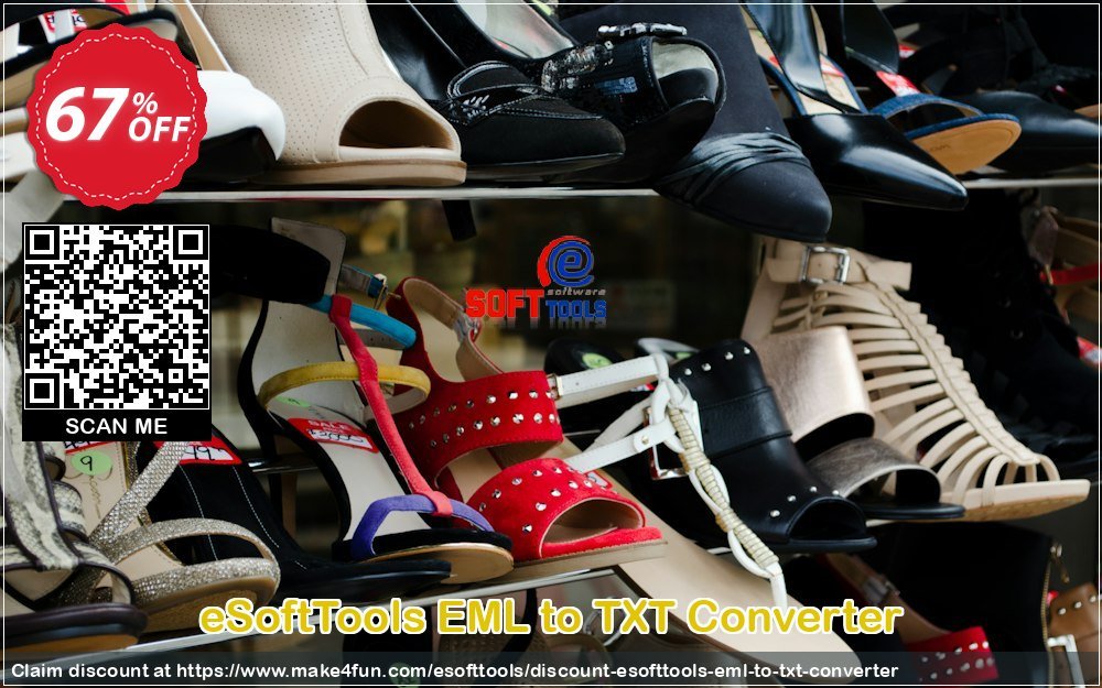 Esofttools Eml To Txt Converter coupon codes for Bike Commute Day with 70% OFF, May 2025 - Make4fun