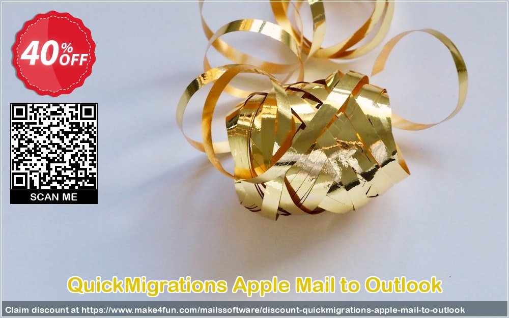 Quickmigrations apple mail to outlook coupon codes for Mom's Day with 45% OFF, May 2024 - Make4fun