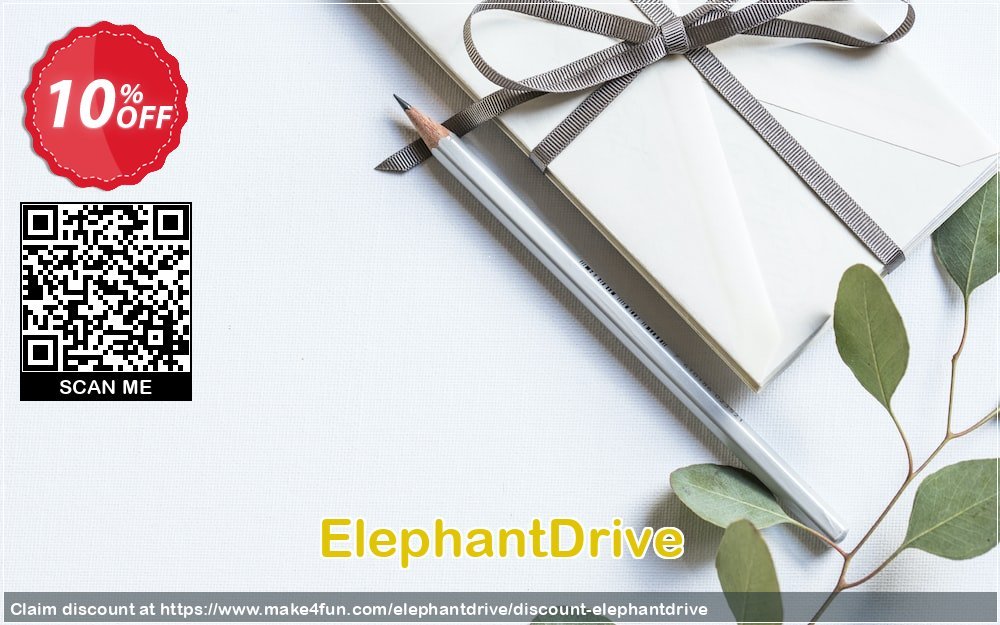 Elephantdrive Coupon discount, offer to 2024 Foolish Delights