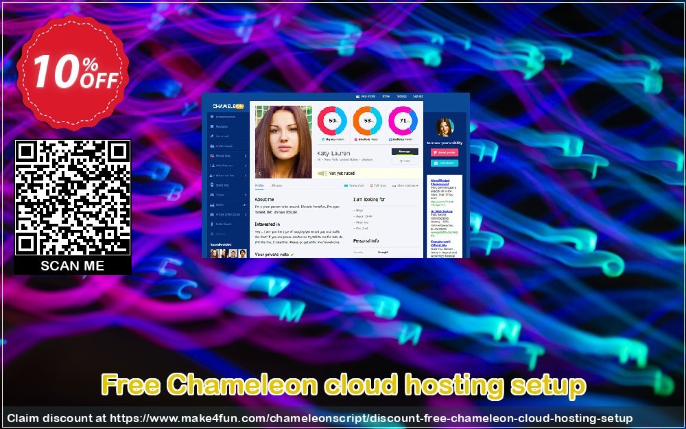 Free chameleon cloud hosting setup coupon codes for Mom's Day with 15% OFF, May 2024 - Make4fun