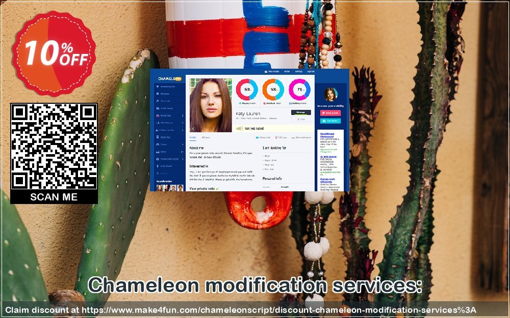 Chameleon modification services coupon codes for Mom's Day with 15% OFF, May 2024 - Make4fun