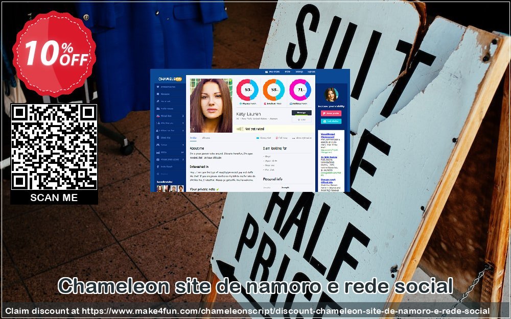 Chameleon Site De Namoro E Rede Social coupon codes for Bike Commute Day with 15% OFF, May 2025 - Make4fun