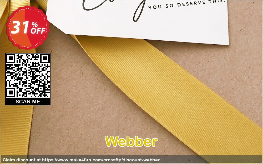 Webber coupon codes for Mom's Day with 35% OFF, May 2024 - Make4fun