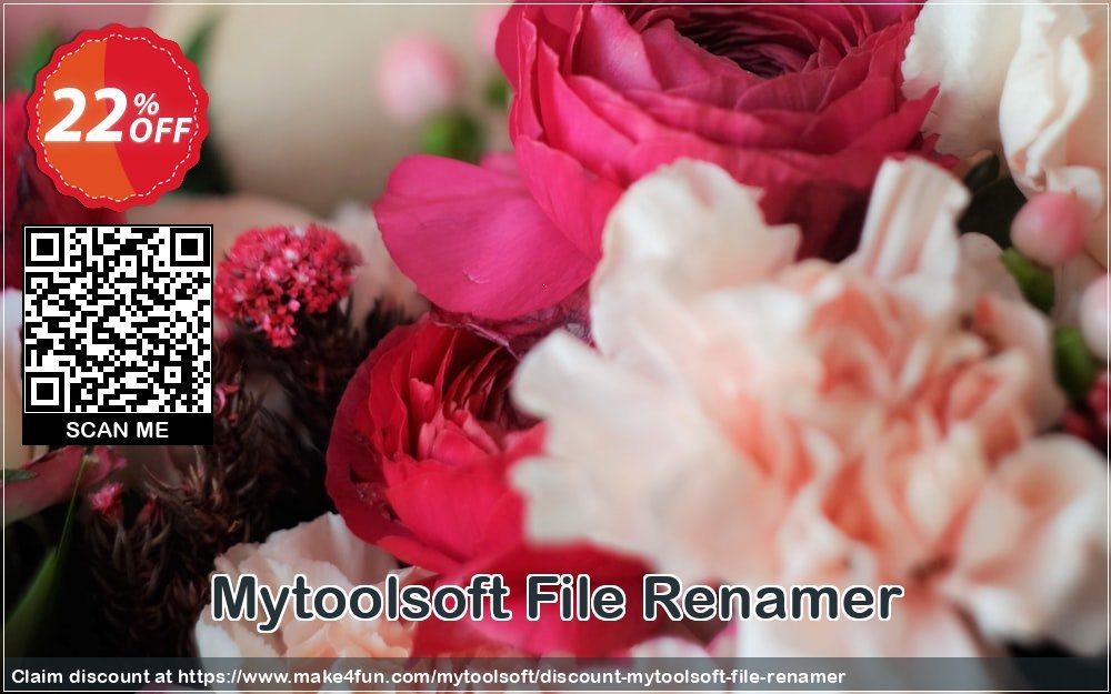 Mytoolsoft File Renamer coupon codes for #mothersday with 25% OFF, May 2025 - Make4fun