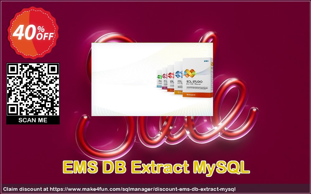 Ems Db Extract Mysql coupon codes for Mom's Day with 45% OFF, May 2025 - Make4fun
