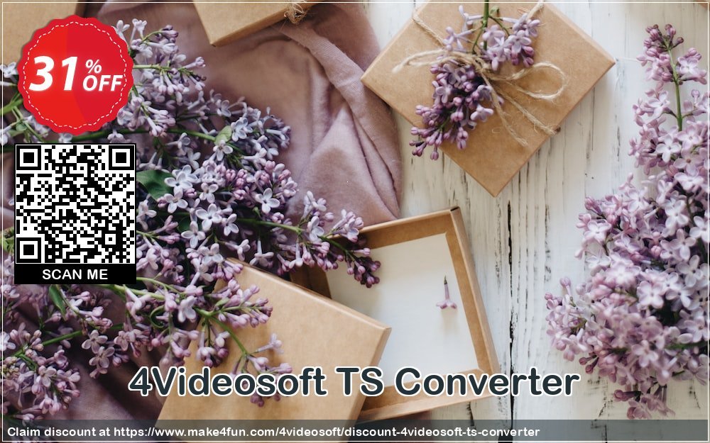 4videosoft Ts Converter coupon codes for Mom's Special Day with 35% OFF, May 2025 - Make4fun