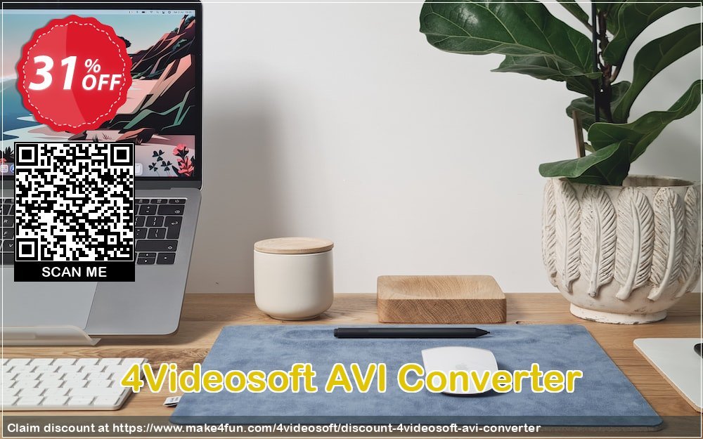 4videosoft Avi Converter coupon codes for Bike Commute Day with 35% OFF, May 2025 - Make4fun