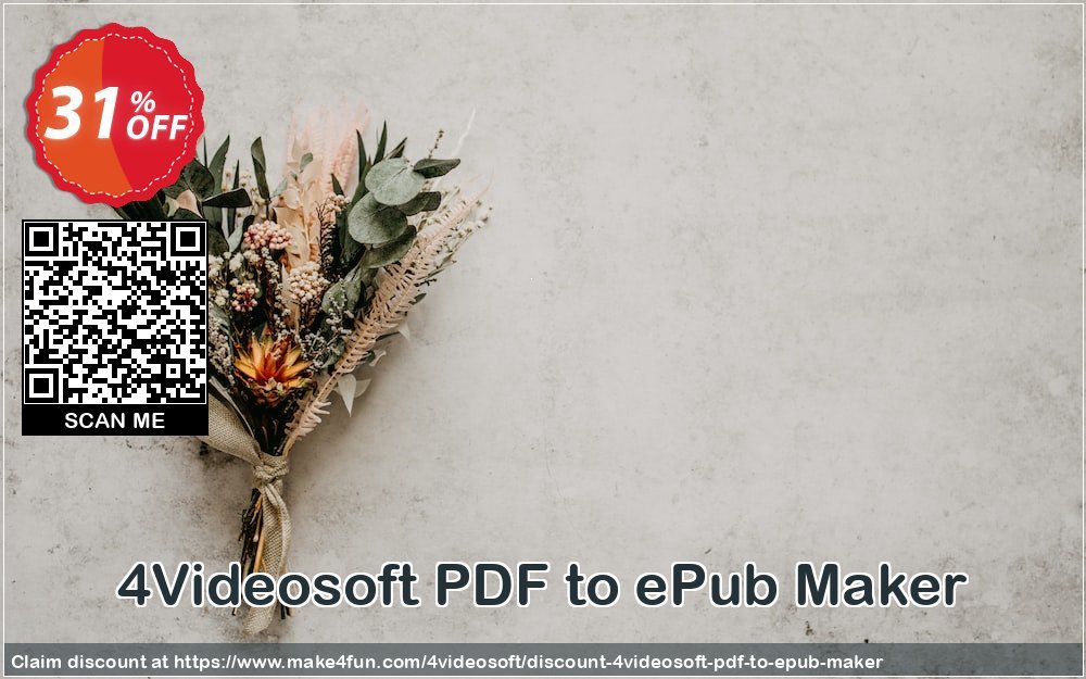 4videosoft pdf to epub maker coupon codes for Mom's Day with 35% OFF, May 2024 - Make4fun