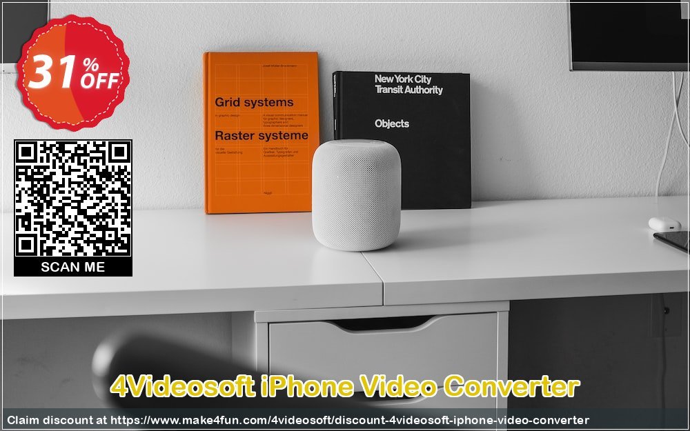 4videosoft Iphone Video Converter coupon codes for Teacher Appreciation with 35% OFF, May 2025 - Make4fun