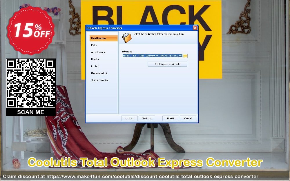 Coolutils Total Outlook Express Converter coupon codes for Mom's Day with 30% OFF, May 2025 - Make4fun