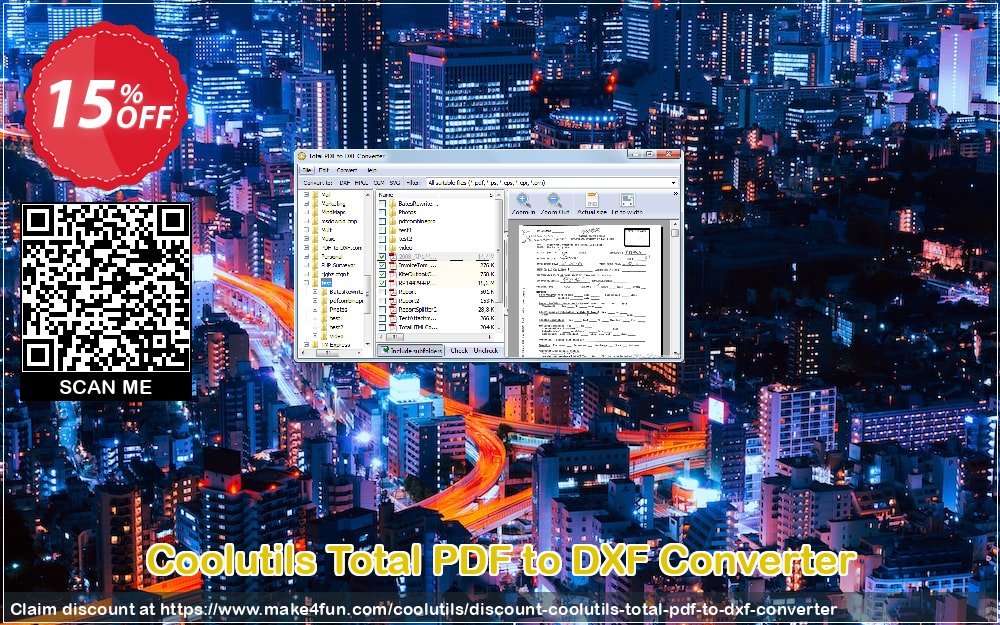Coolutils Total Pdf To Dxf Converter coupon codes for Donut Day with 20% OFF, June 2025 - Make4fun