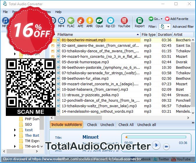 Totalaudioconverter coupon codes for Mom's Day with 20% OFF, May 2024 - Make4fun