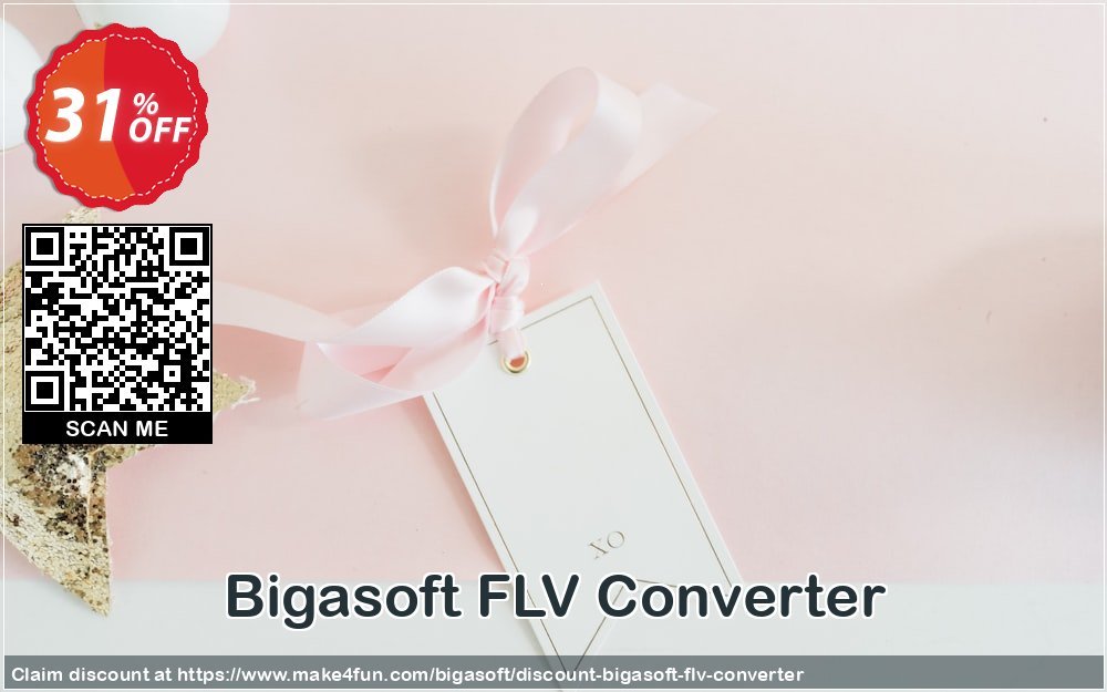 Bigasoft flv converter coupon codes for Mom's Day with 35% OFF, May 2024 - Make4fun