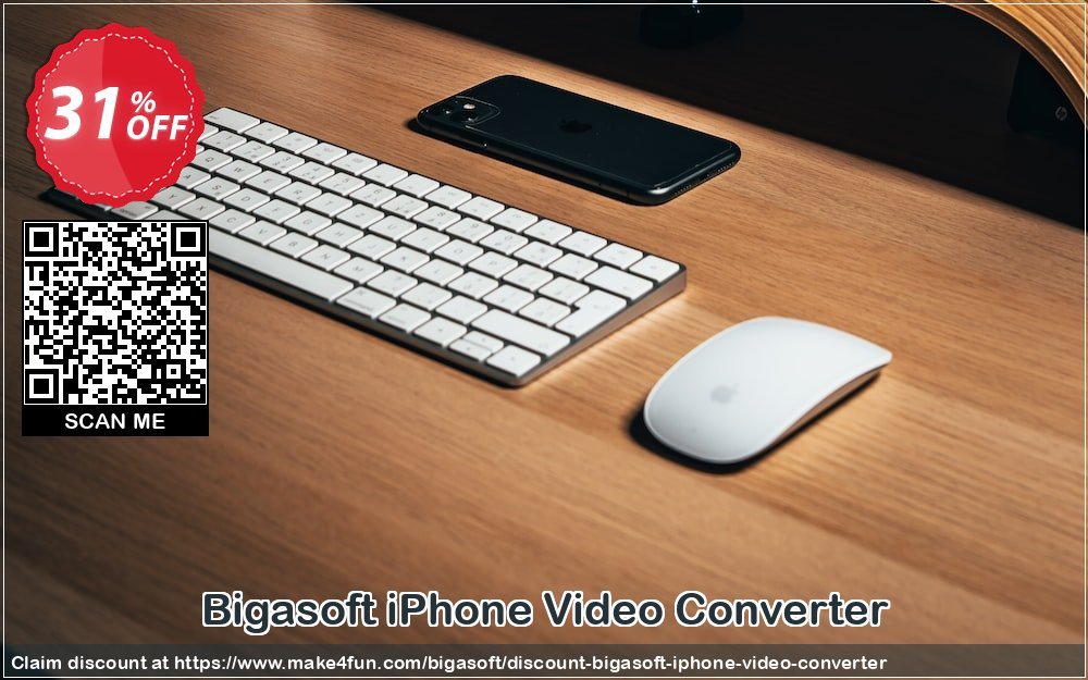 Bigasoft Iphone Video Converter coupon codes for Bike Commute Day with 35% OFF, May 2025 - Make4fun