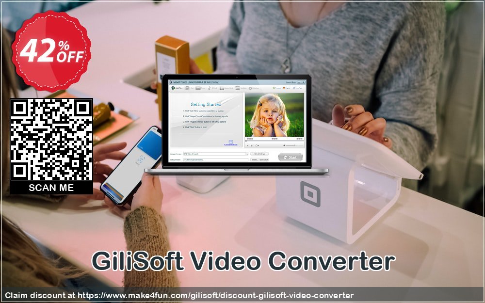 Gilisoft Video Converter coupon codes for Bike Commute Day with 65% OFF, May 2025 - Make4fun