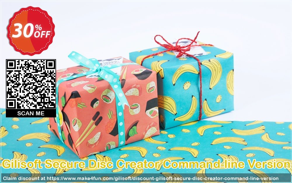 Gilisoft Secure Disc Creator Command Line Version coupon codes for May Celebrations with 35% OFF, May 2025 - Make4fun