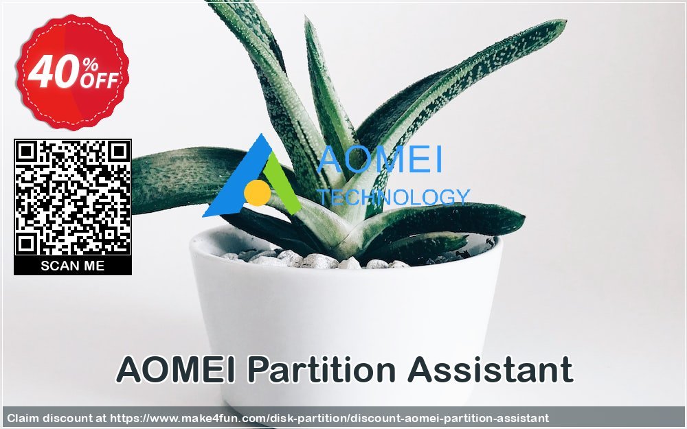 Aomei partition assistant coupon codes for Mom's Day with 55% OFF, May 2024 - Make4fun