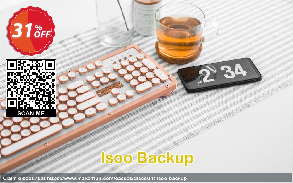 Isoo backup coupon codes for Space Day with 35% OFF, May 2024 - Make4fun