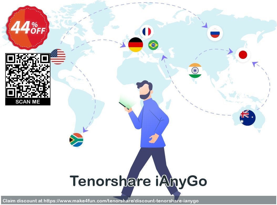 Tenorshare Ianygo coupon codes for Bike Commute Day with 45% OFF, May 2025 - Make4fun