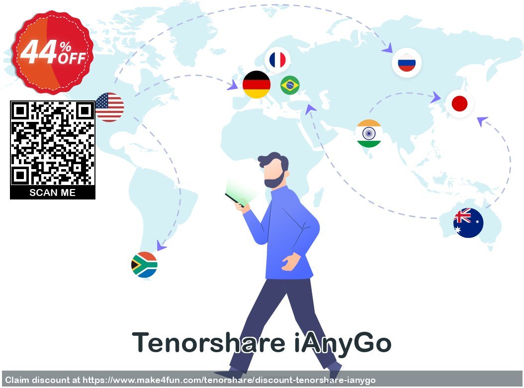 Tenorshare ianygo coupon codes for Bike Commute Day with 45% OFF, May 2024 - Make4fun