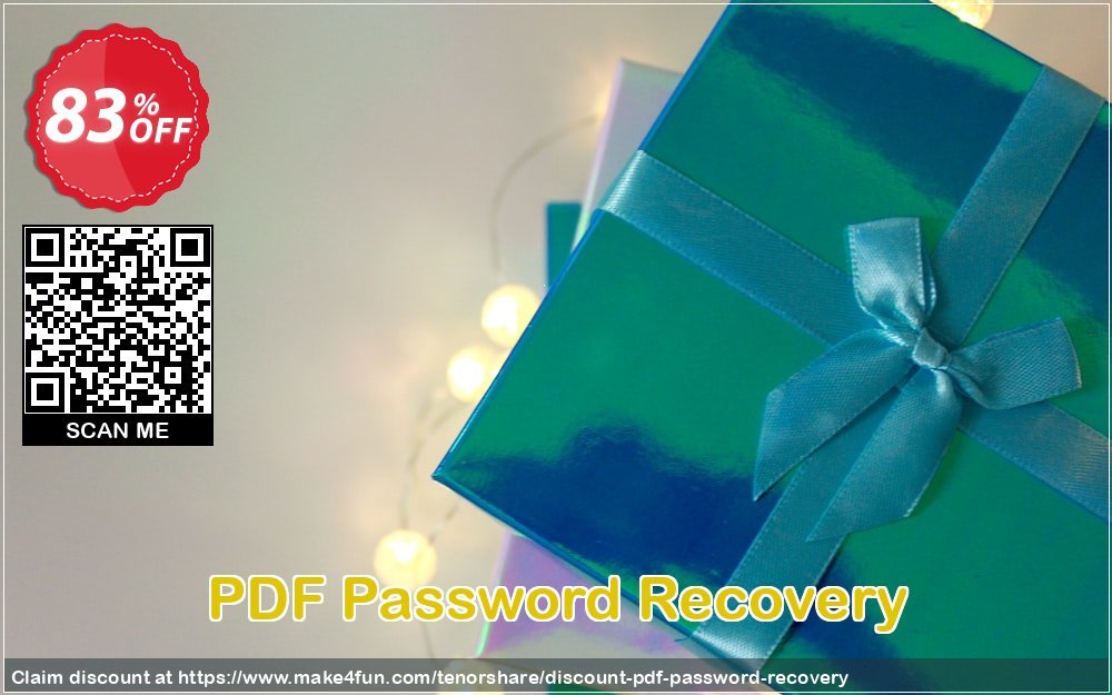 Tenorshare pdf password remover coupon codes for Mom's Day with 90% OFF, May 2024 - Make4fun