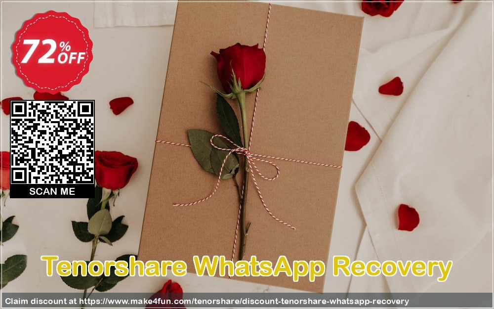 Tenorshare Whatsapp Recovery coupon codes for May Celebrations with 75% OFF, May 2025 - Make4fun