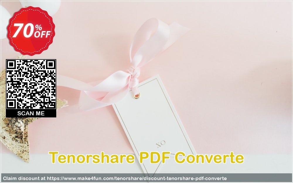 Tenorshare Pdf Converte coupon codes for Mom's Special Day with 75% OFF, May 2025 - Make4fun
