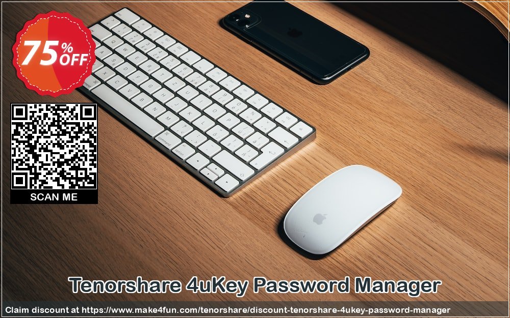 Tenorshare 4ukey Password Manager coupon codes for Teacher Appreciation with 85% OFF, May 2025 - Make4fun