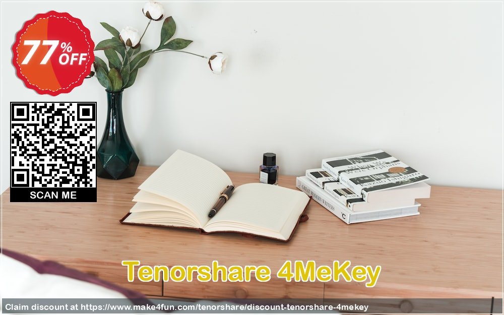 Tenorshare 4mekey coupon codes for Bike Commute Day with 80% OFF, May 2025 - Make4fun