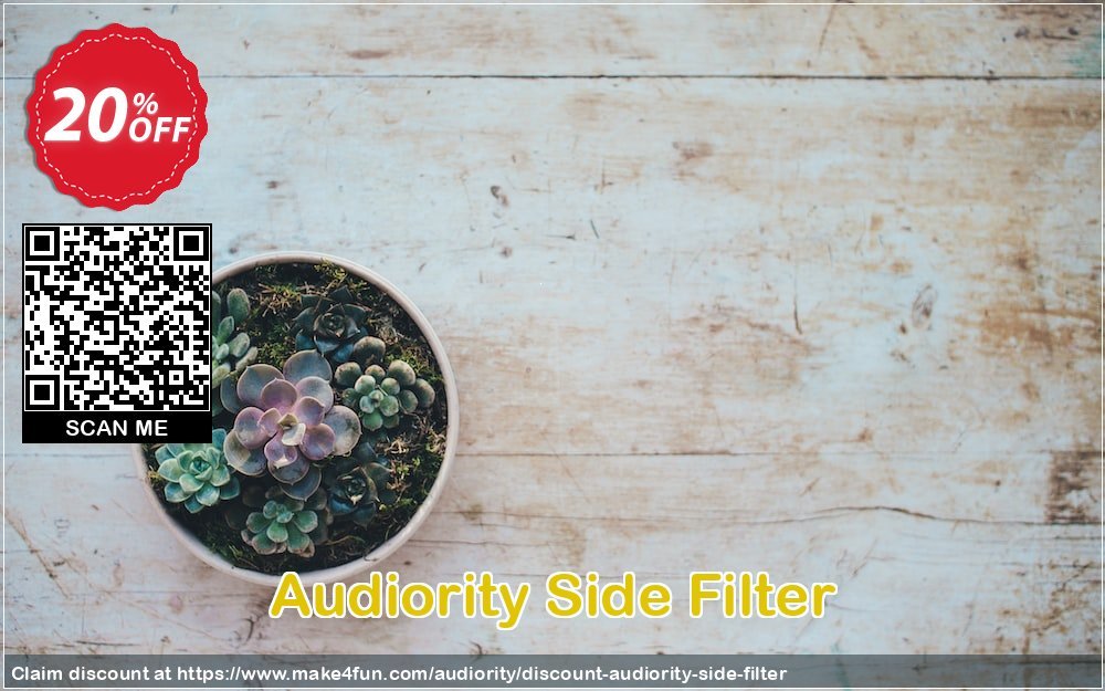 Audiority Side Filter coupon codes for May Celebrations with 25% OFF, May 2025 - Make4fun