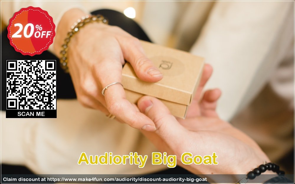 Audiority Big Goat coupon codes for Space Day with 25% OFF, May 2025 - Make4fun