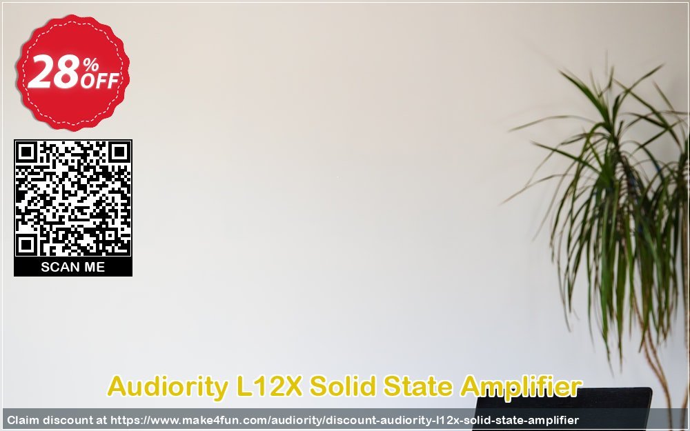 Audiority L12x Solid State Amplifier coupon codes for Star Wars Fan Day with 25% OFF, May 2025 - Make4fun