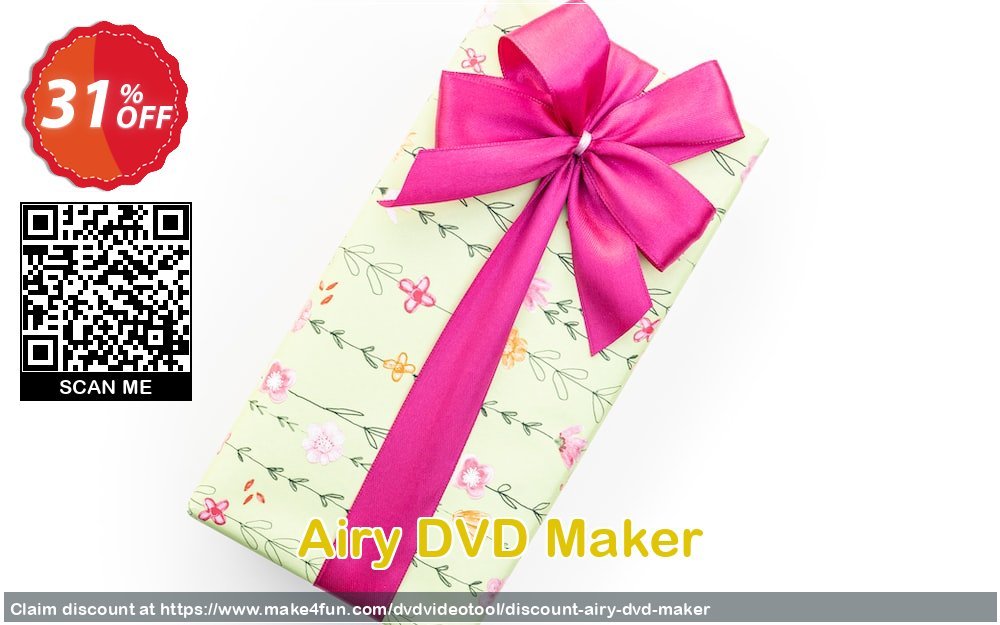 Airy dvd maker coupon codes for May Celebrations with 35% OFF, May 2024 - Make4fun