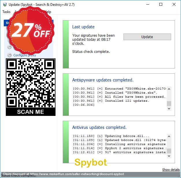 Spybot coupon codes for Mom's Special Day with 25% OFF, May 2024 - Make4fun