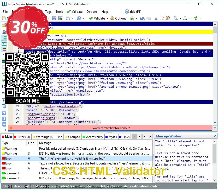 Htmlvalidator Coupon discount, offer to 2025 Foolish Delights