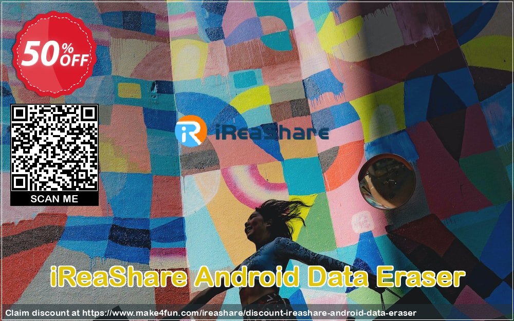 Ireashare Android Data Eraser coupon codes for Donut Day with 55% OFF, June 2025 - Make4fun