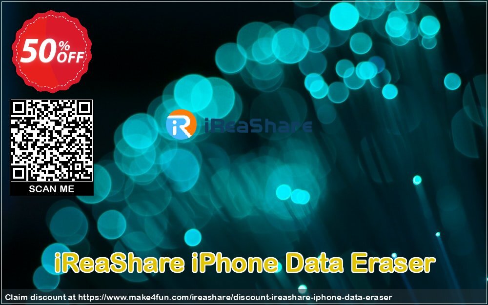 Ireashare Iphone Data Eraser coupon codes for May Celebrations with 55% OFF, May 2025 - Make4fun