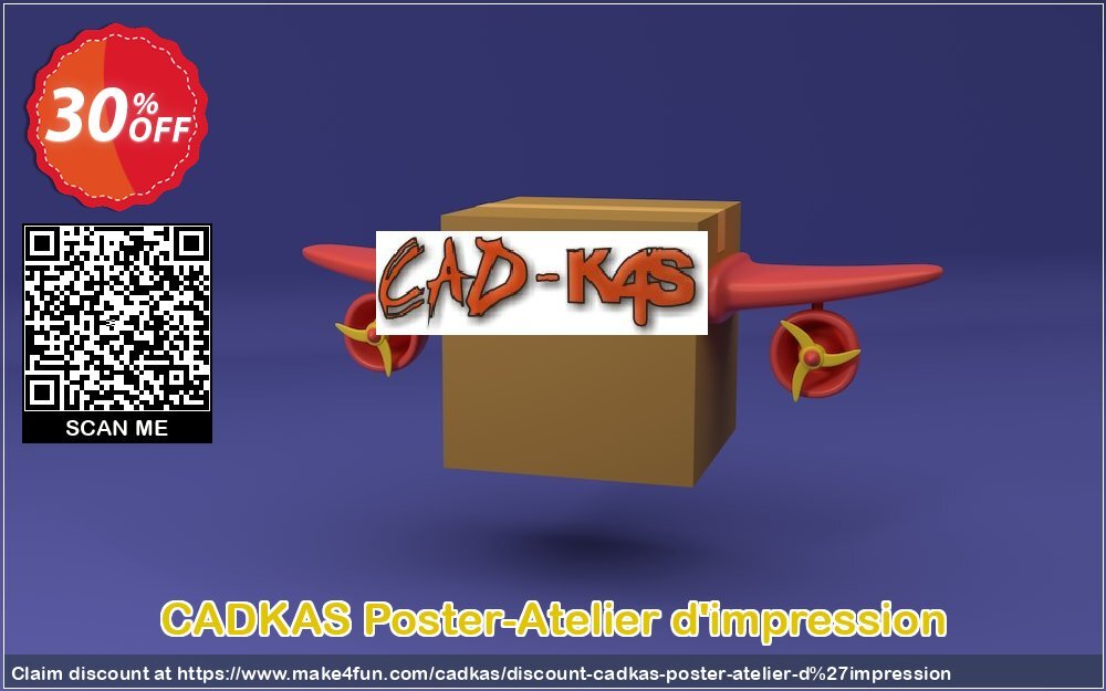 Cadkas Poster Atelier D\'impression coupon codes for #mothersday with 35% OFF, May 2025 - Make4fun