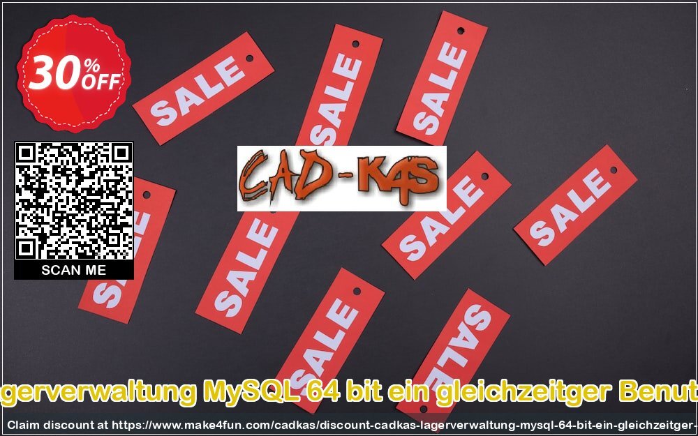 Cadkas Lagerverwaltung Mysql 64 Bit Ein Gleichzeitger Benutzer Deutsch coupon codes for May Celebrations with 35% OFF, May 2025 - Make4fun