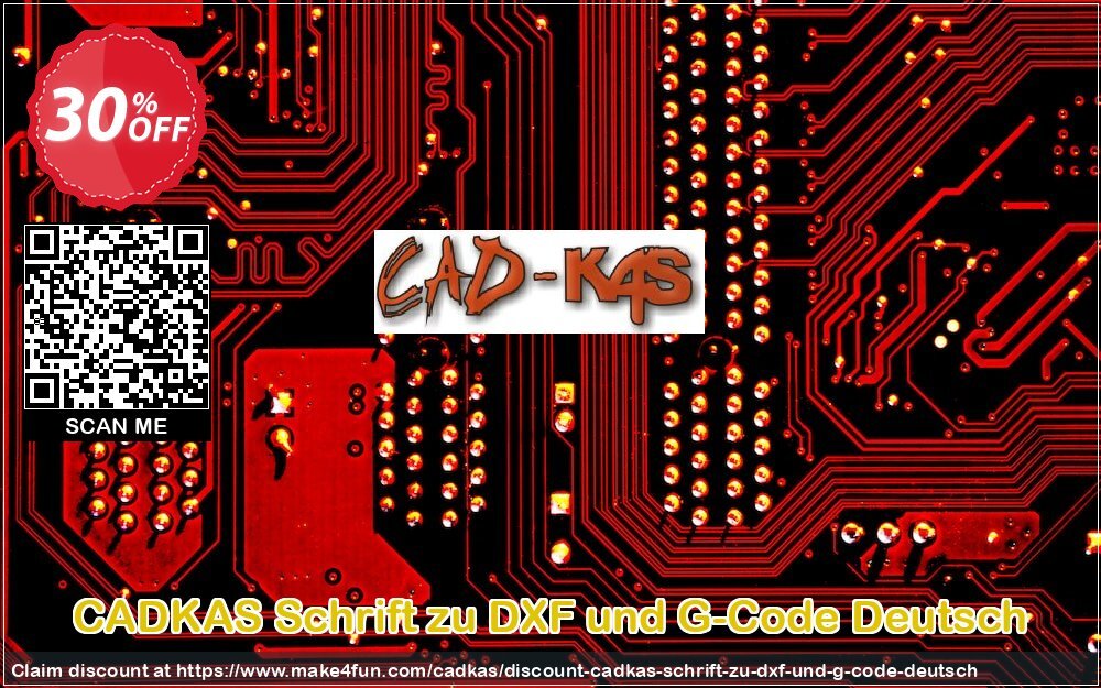 Cadkas Schrift Zu Dxf Und G Code Deutsch coupon codes for Teacher Appreciation with 35% OFF, May 2025 - Make4fun