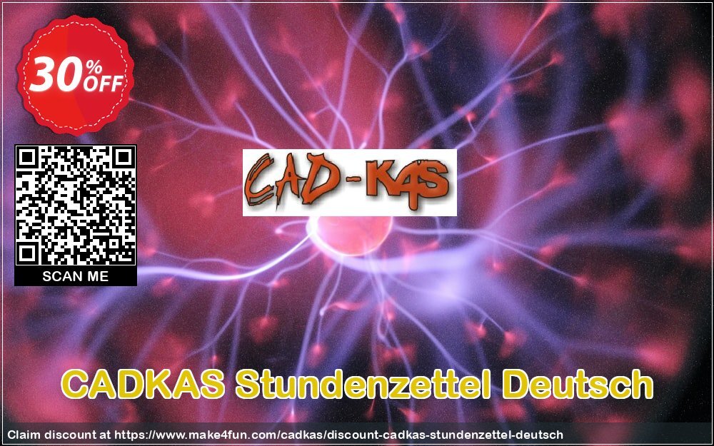 Cadkas Stundenzettel Deutsch coupon codes for May Celebrations with 35% OFF, May 2025 - Make4fun